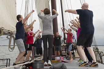Firmenfitness - Pilates und Bodyfit auf hoher See